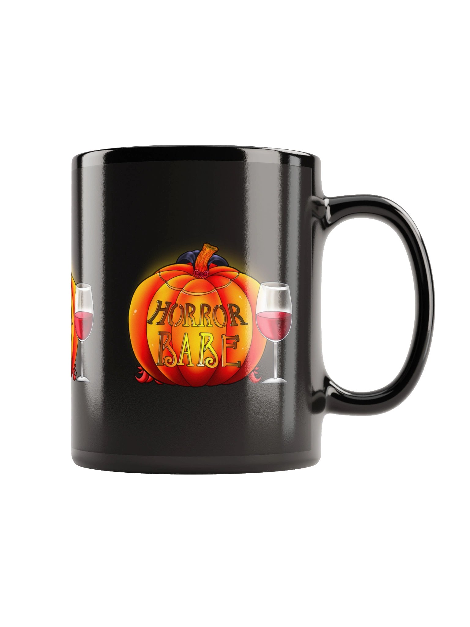 Horror Babe Pumpkin Mug product image (1)