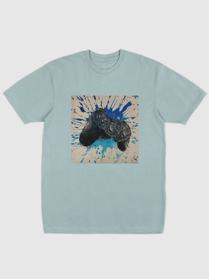 The PlayStation 2 | PS2 Controller Splatter Paint Tee product image (1)