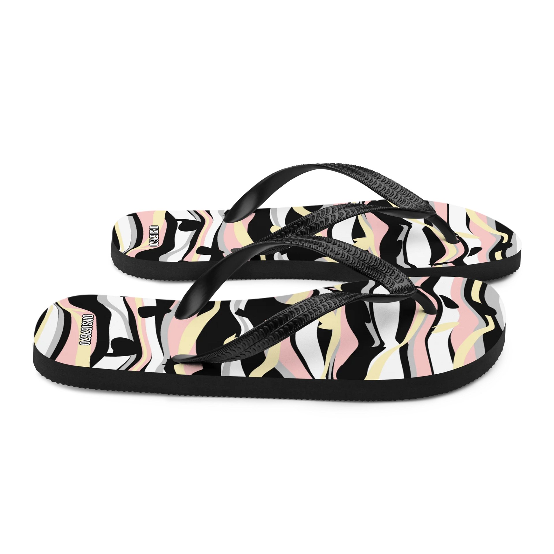 Symmetry Wave Custom Flip-Flops product image (6)