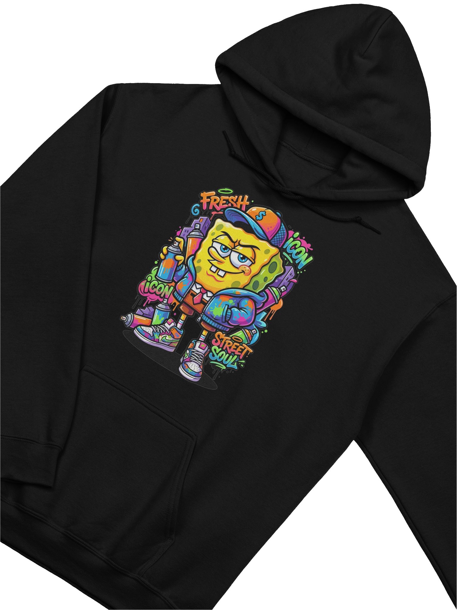 Spongebob graffiti hoodie product image (21)