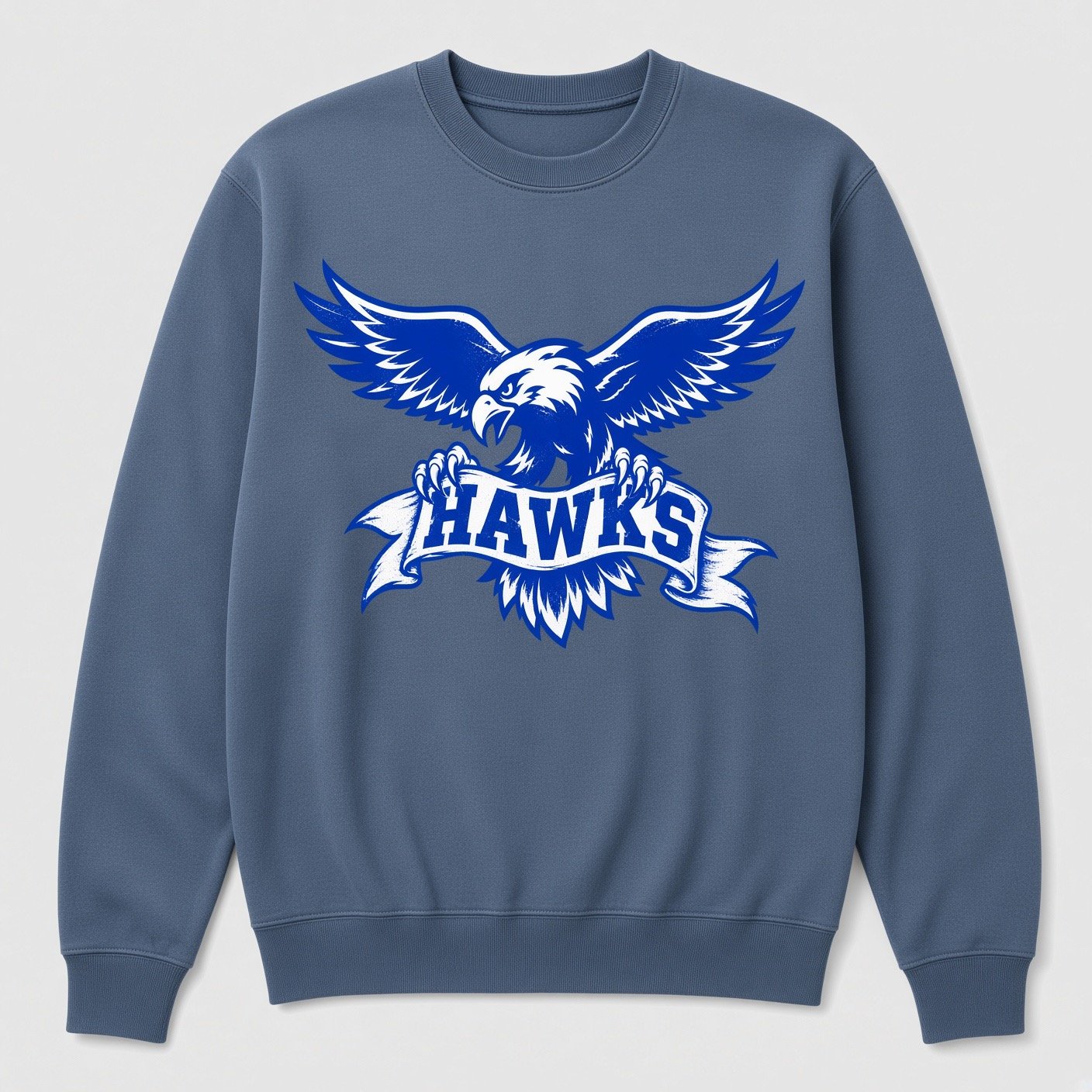 Hawk Emblem Comfort Colors Sweatshirt product image (4)