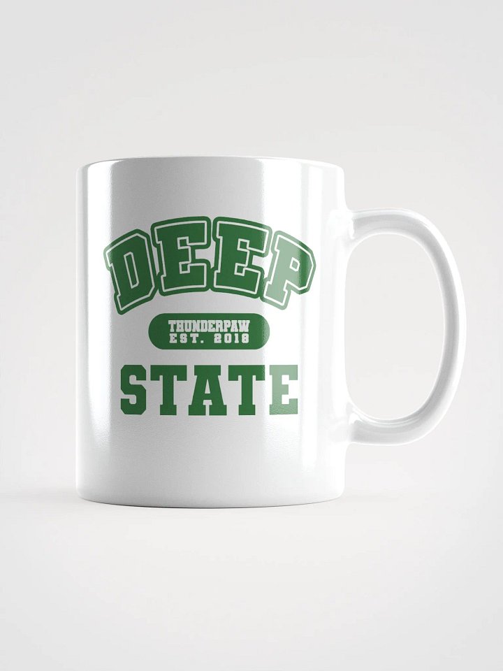 Deep State Varsity Ceramic Mug product image (2)