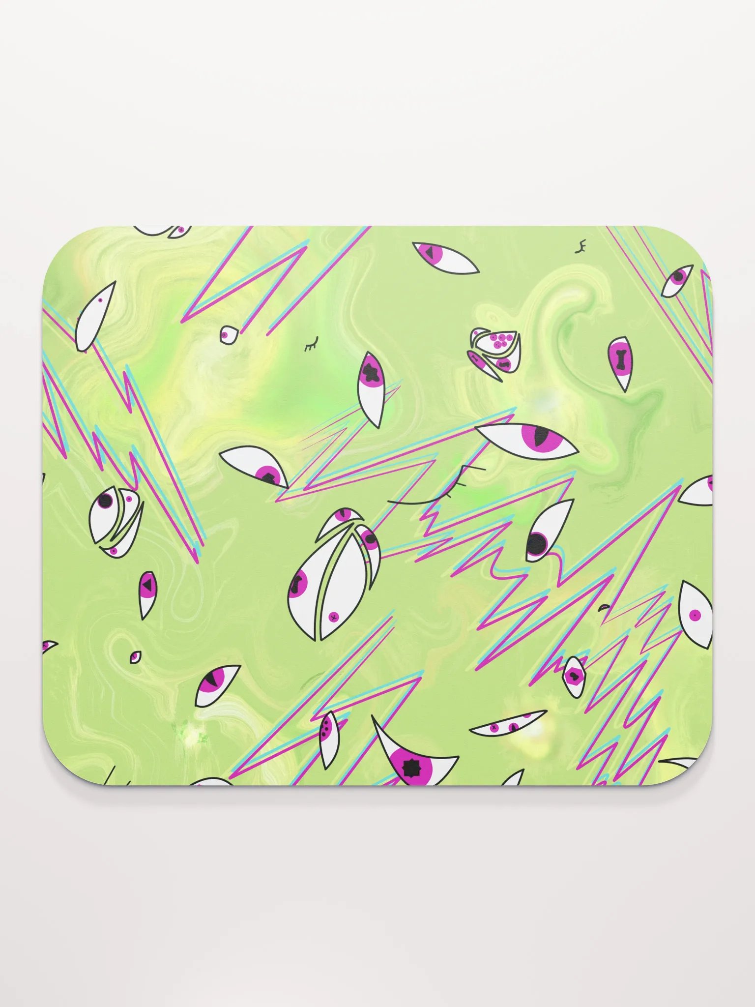 Eyes and Lightning Magic Mouse Pad product image (2)