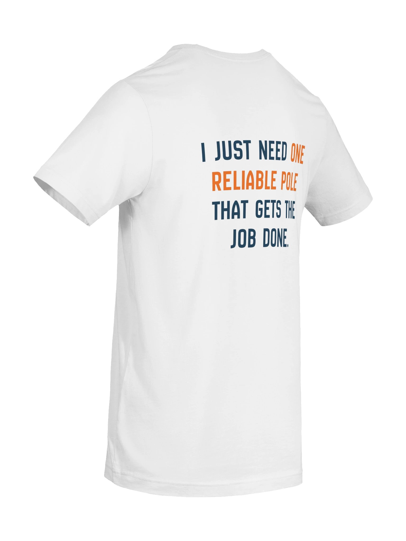 One Reliable Pole Tee (White) product image (8)