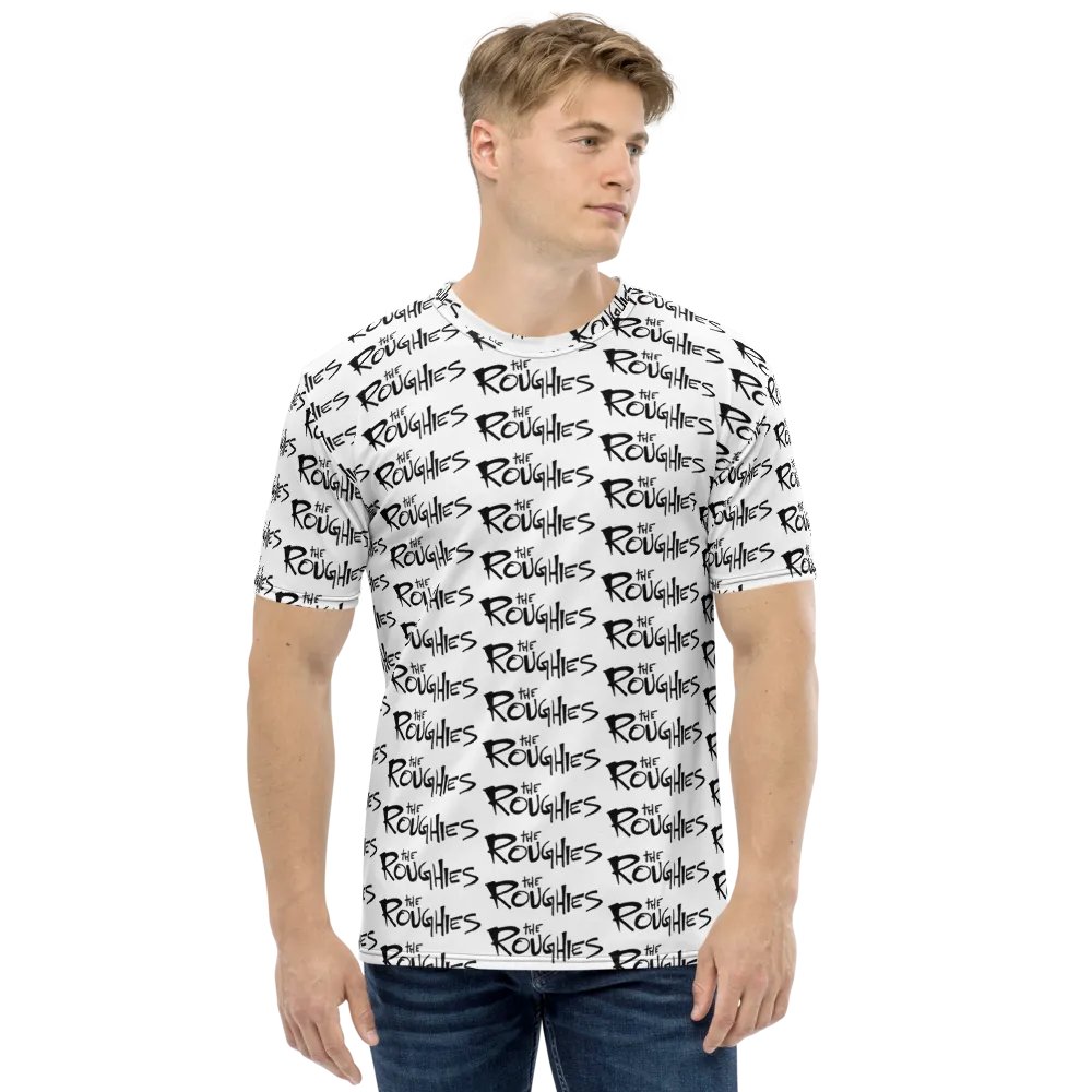 Logo Tee - All Over Print - Black on White product image (1)