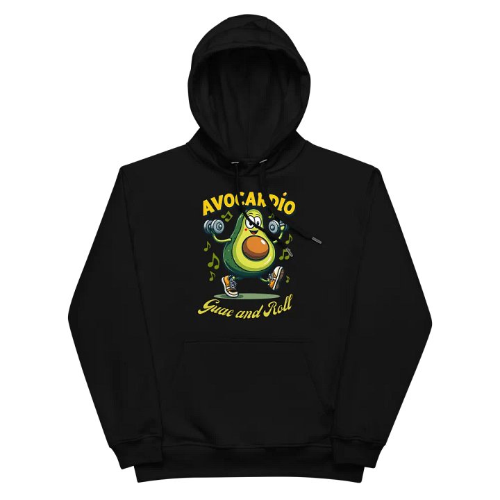 Avocardio Gym and Roll Eco Hoodie product image (3)