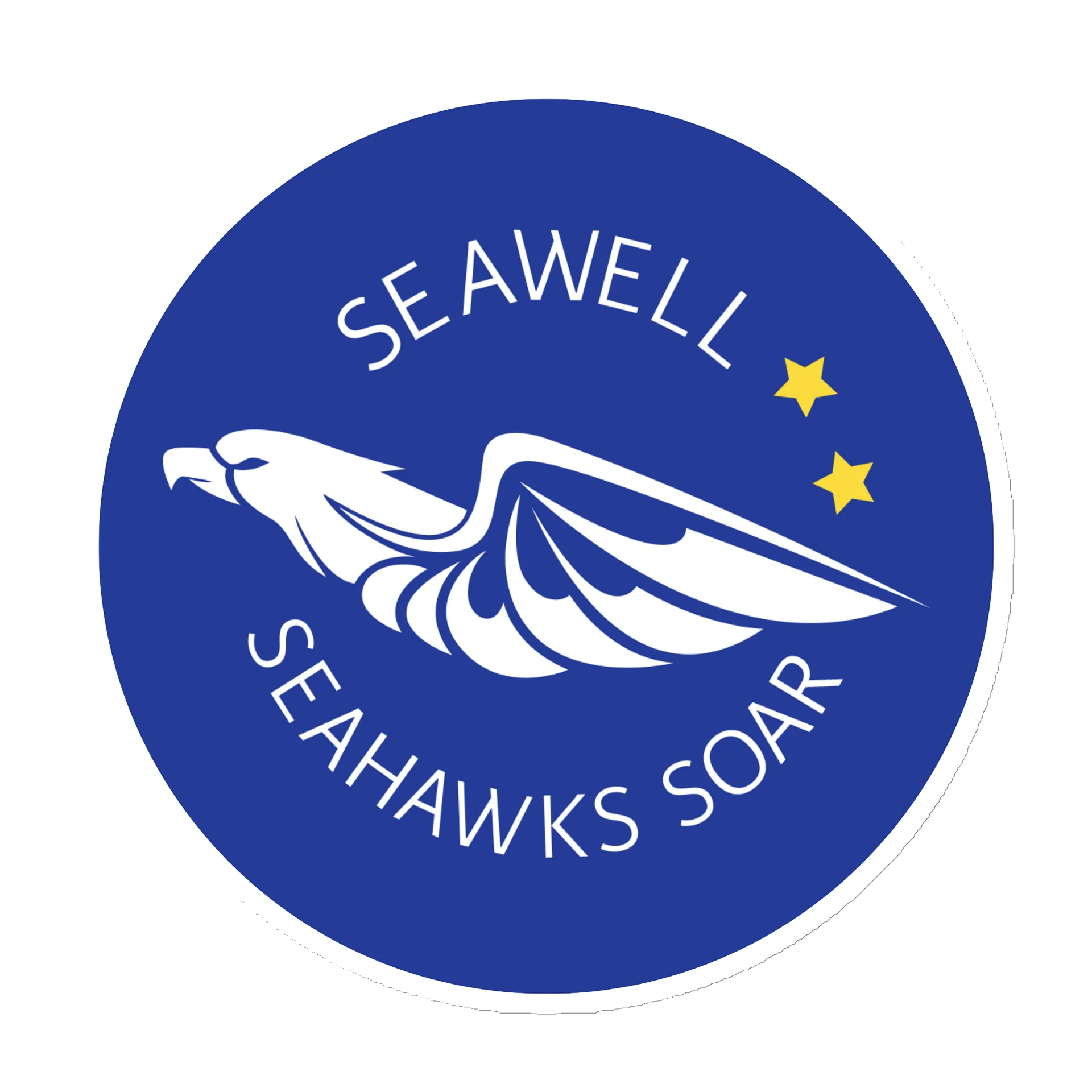 Seawell Elementary 6-Inch Round Magnet product image (1)