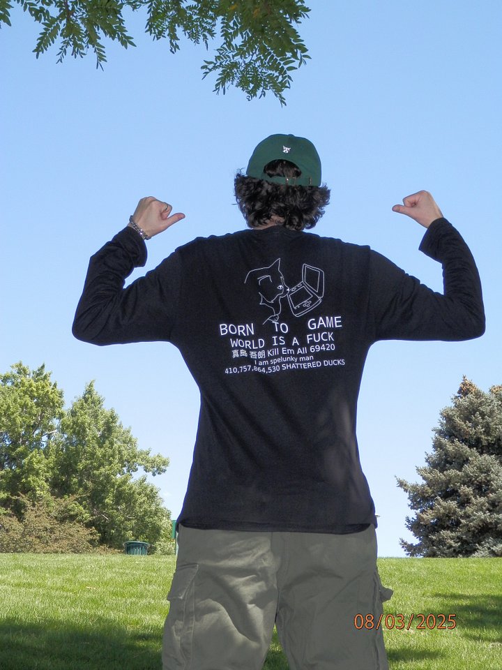 Born To Game [Long Sleeve] product image (1)