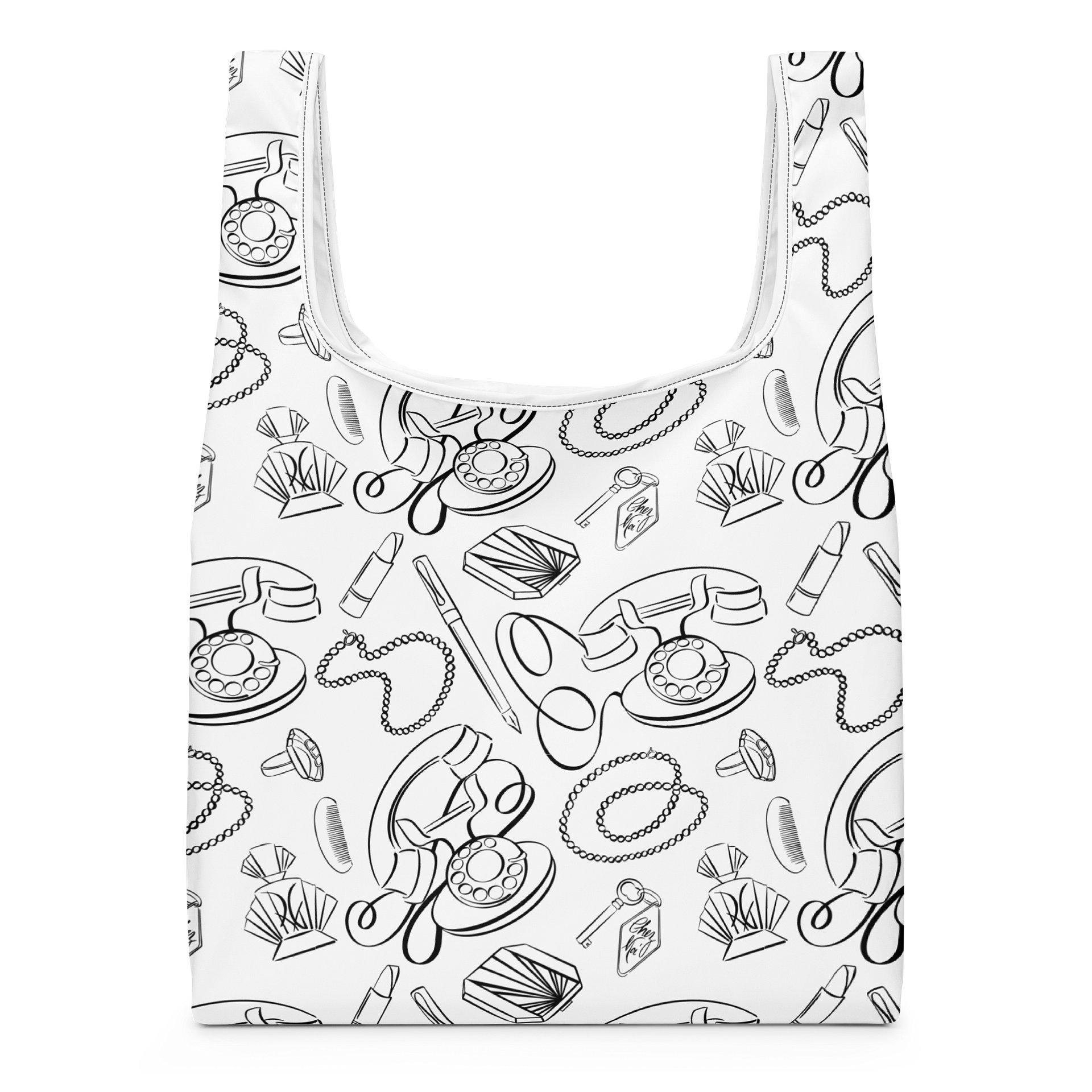 Gossip Quiver Pattern Tote Bag product image (1)