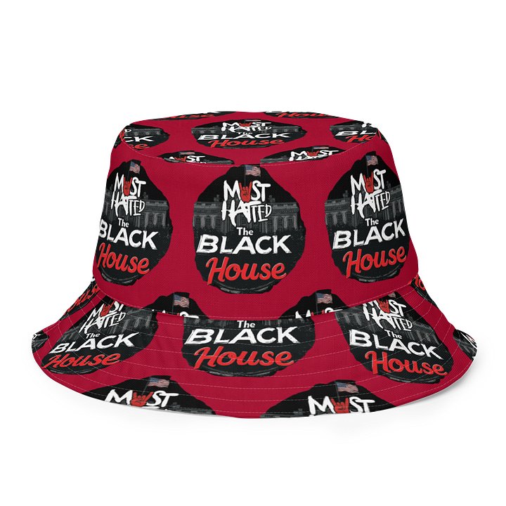 most hated Grid Reversible Bucket Hat — S.P.N product image (2)