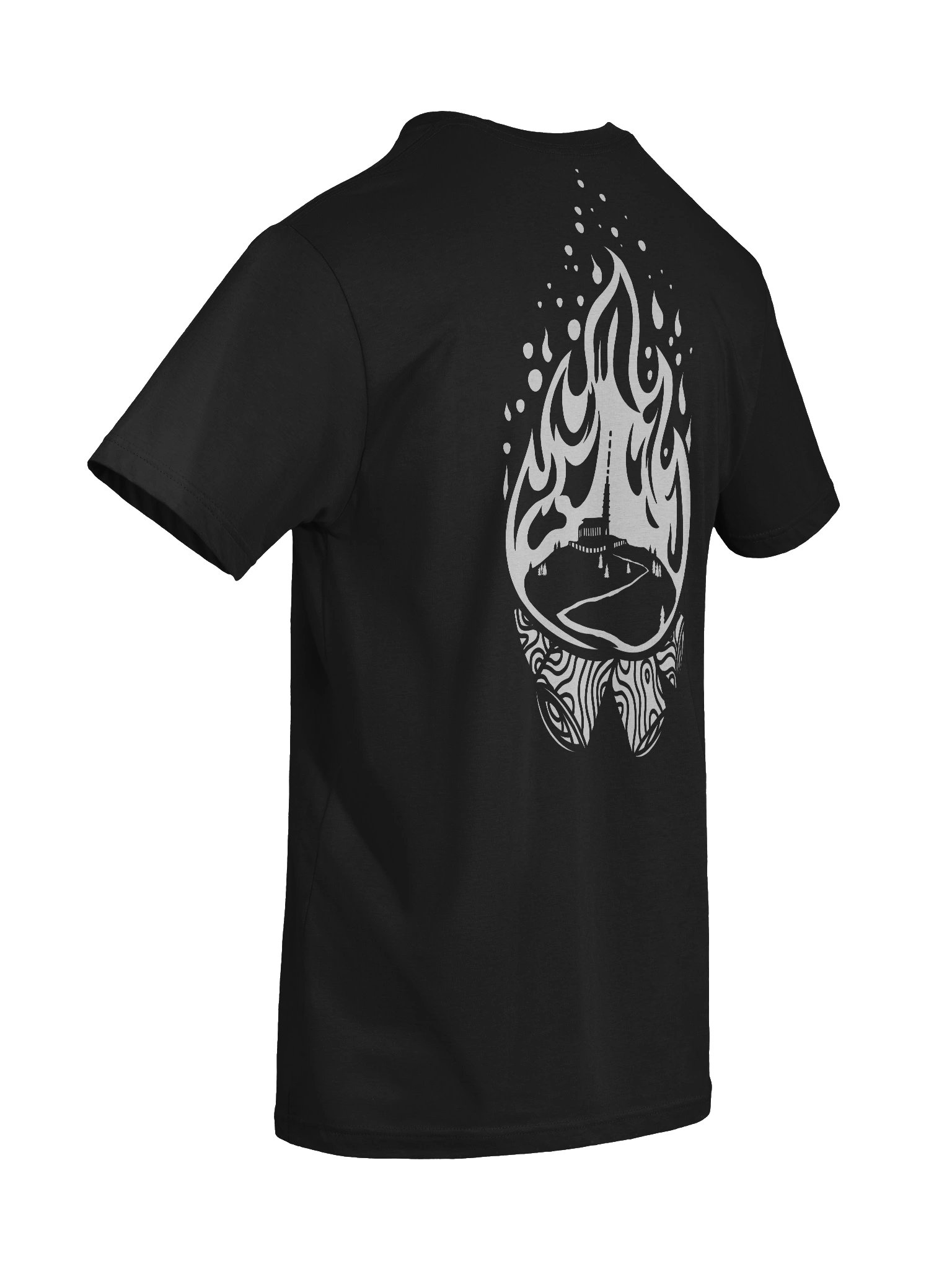 FIRESIDE II T-Shirt (Black) product image (11)