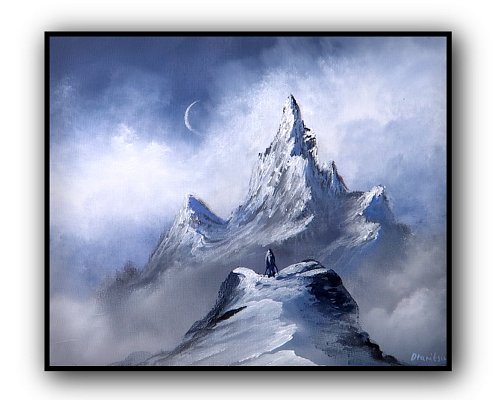 Misty Mountain 🏔️ | Step-by-Step Acrylic Landscape Painting Tutorial #AcrylicPainting #MountainPainting

Journey into a drama...