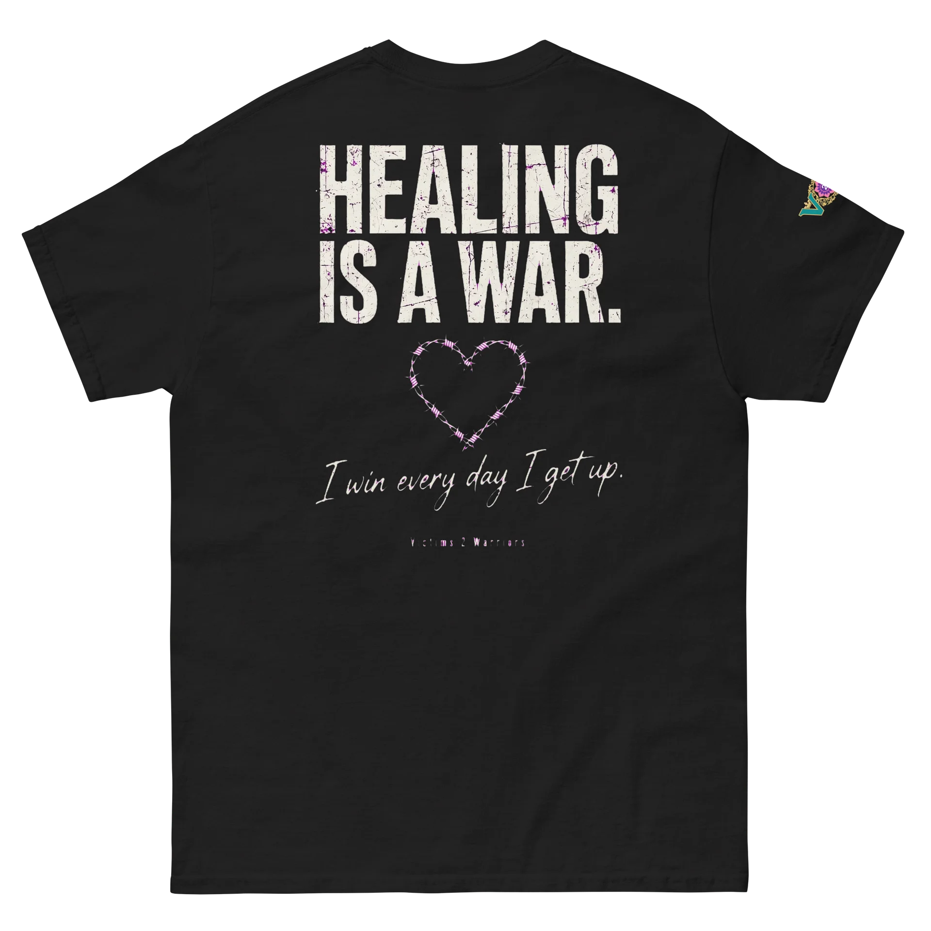 HEALING IS A WAR - The Daily Victory Tee product image (4)