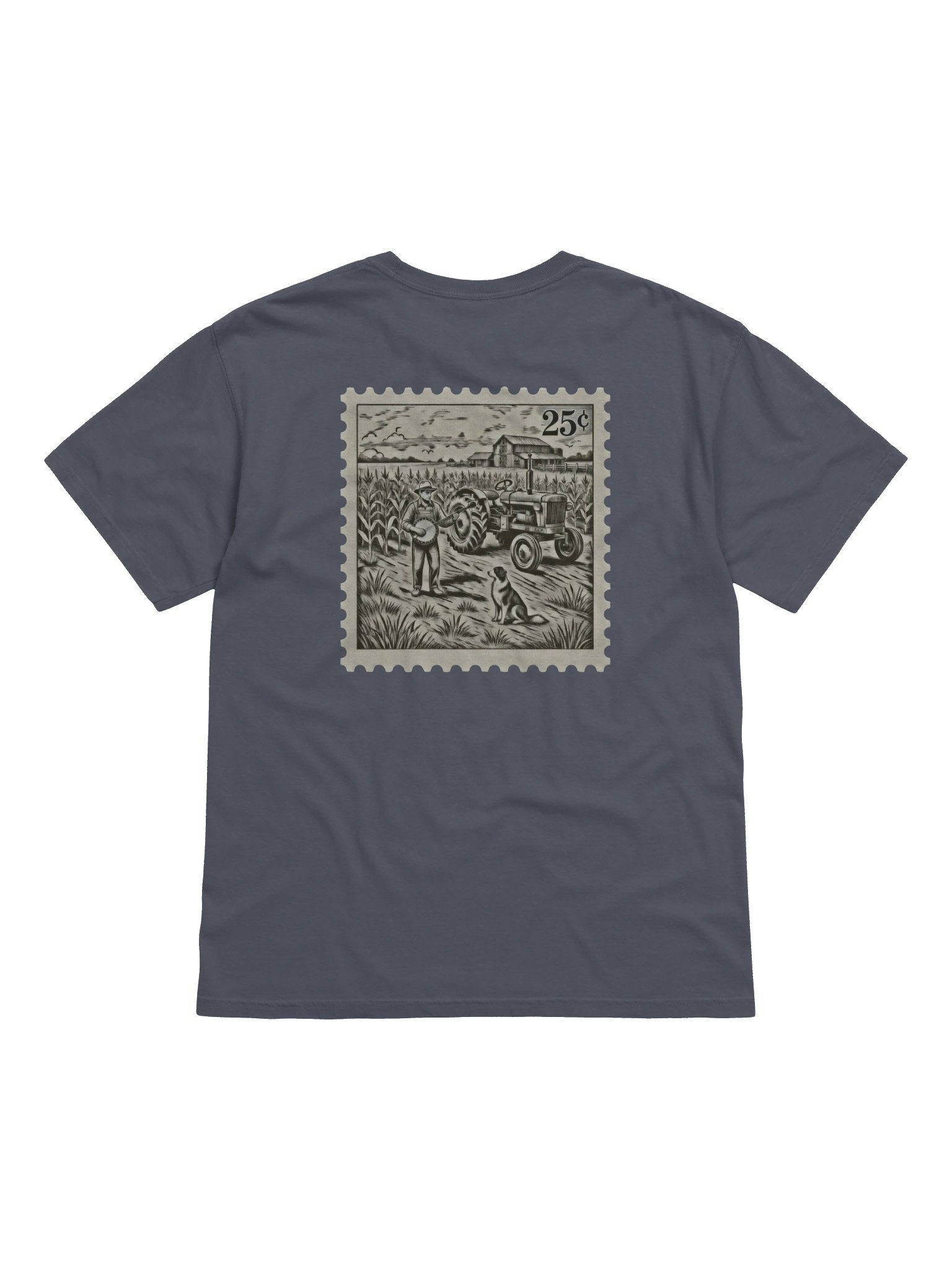 "25 Cents Stamp" Bluegrass Tee product image (3)