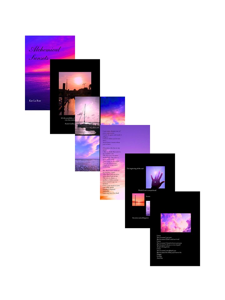 Alchemical Sunsets Digital Zine product image (2)