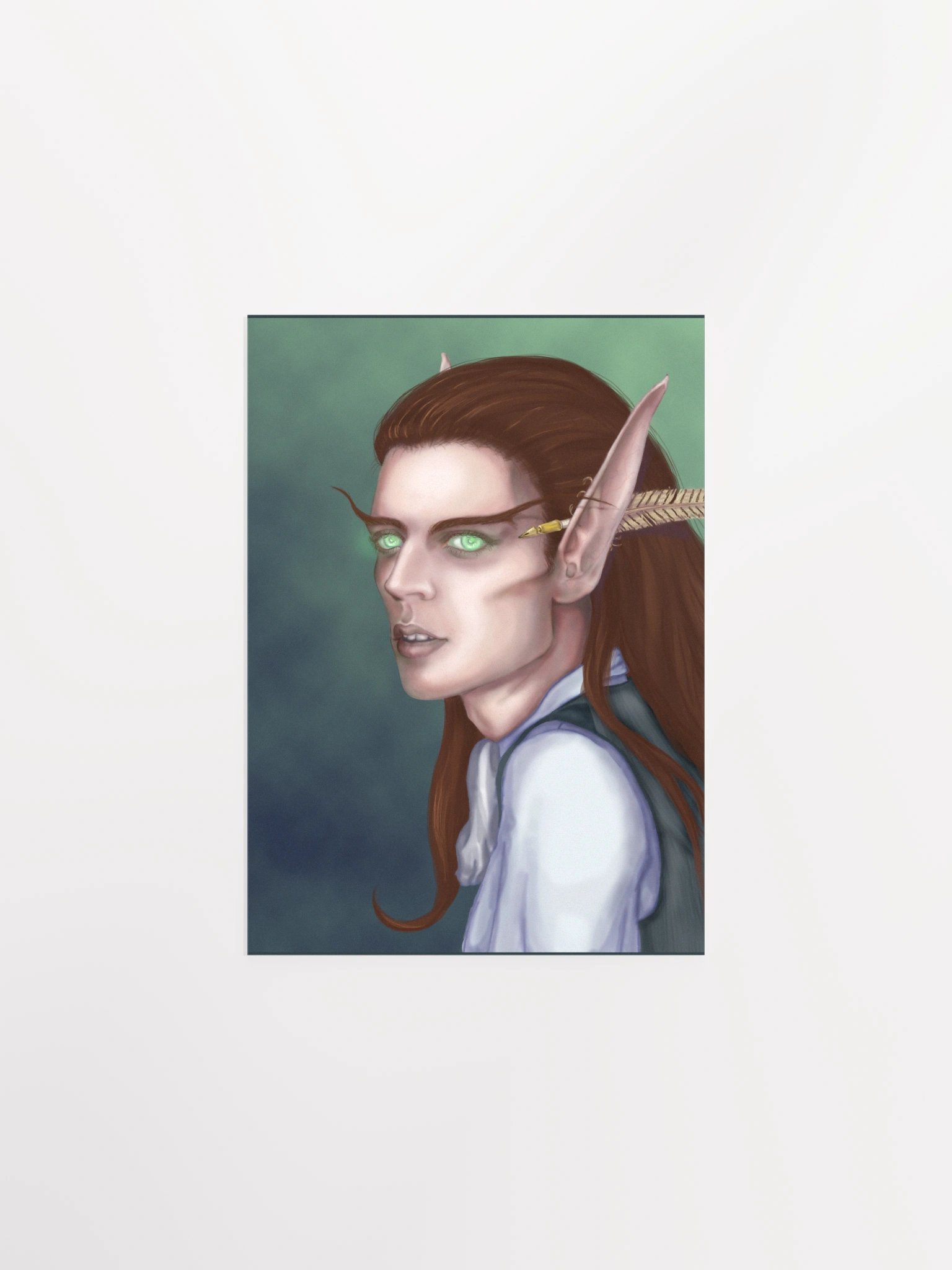 August Larkwhisper | Matte Poster Print (No Frame) product image (1)