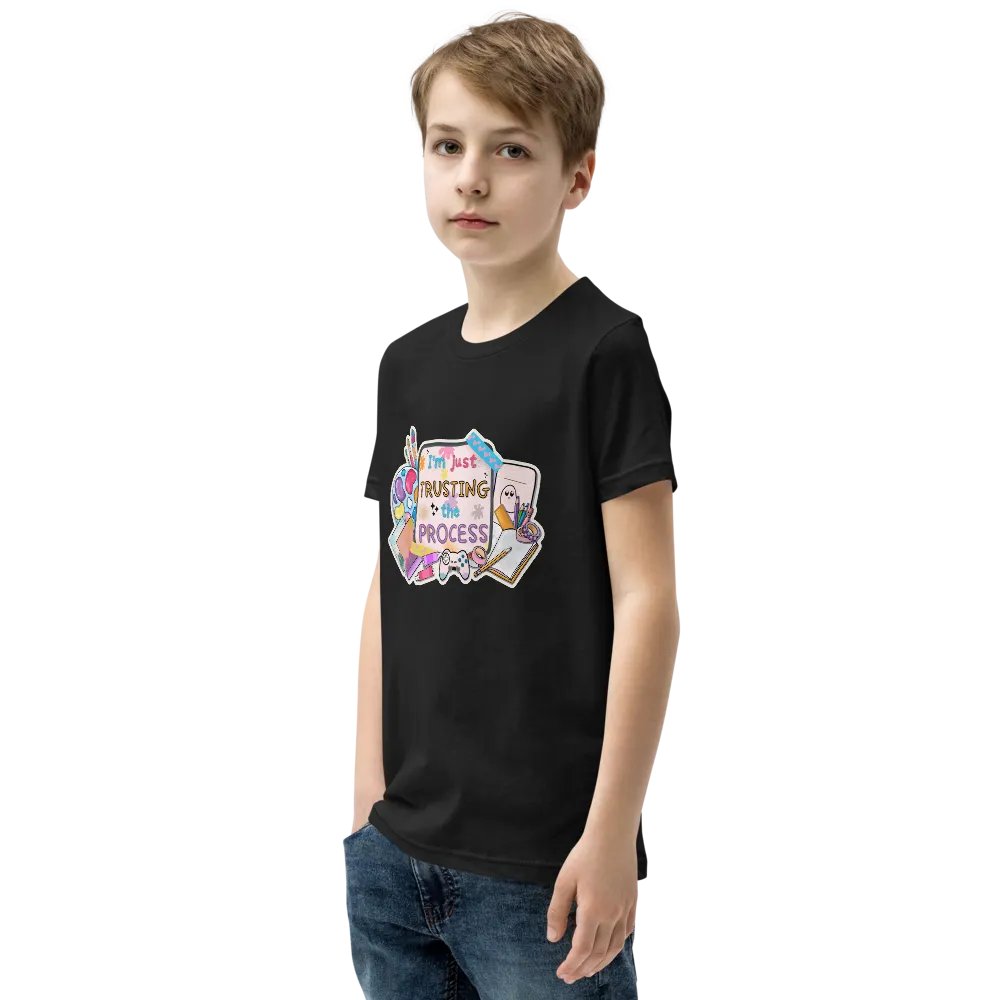 Kids im just trusting the process tshirt product image (3)