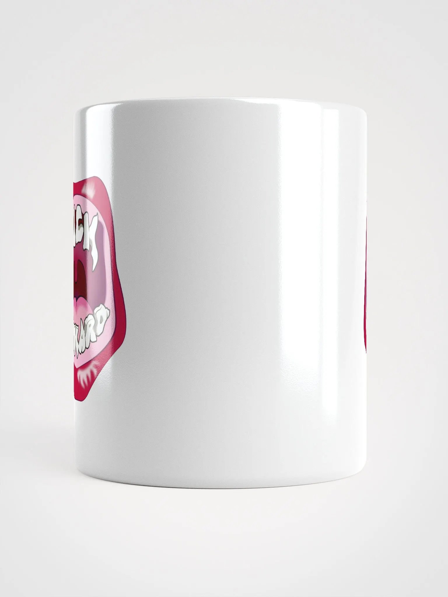 Dick Reckard Teeth Mug || Unisex(?), White, Multiple Sizes product image (2)
