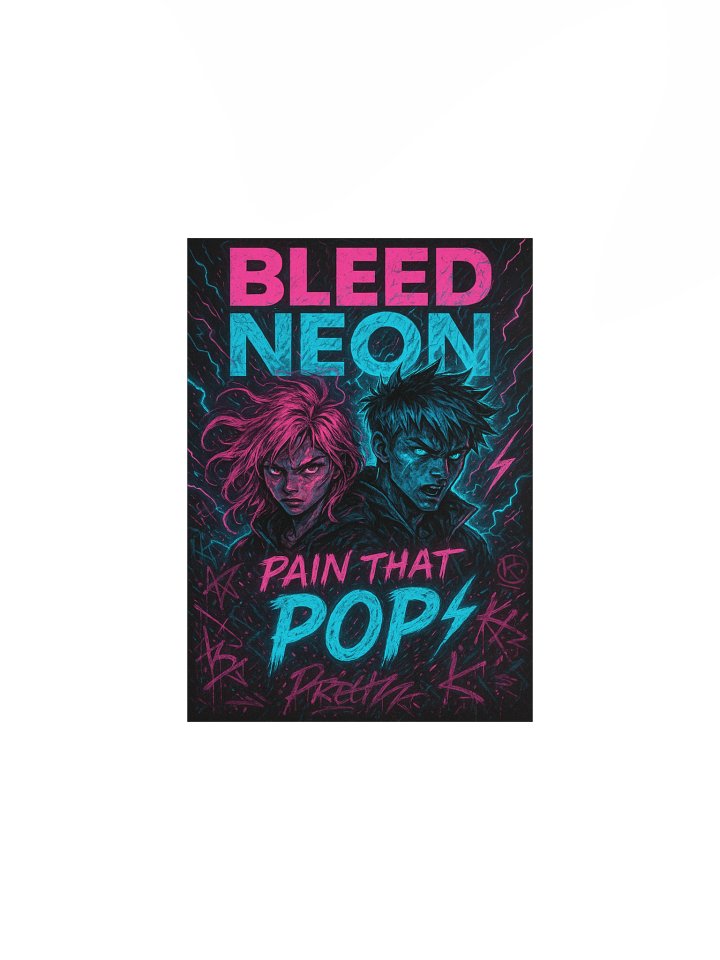 Bleed Neon Poster product image (2)