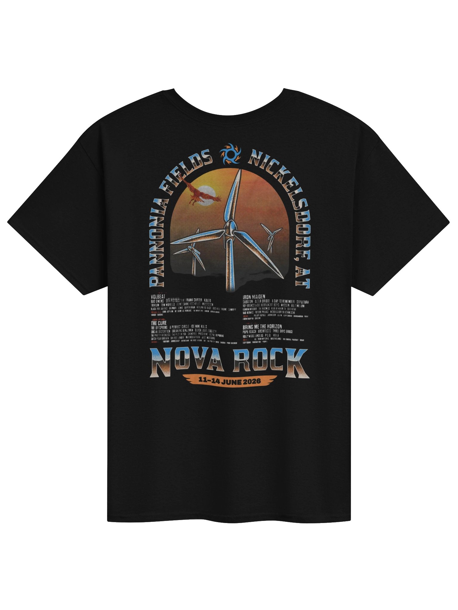 Nova Rock Festival Merch In Nickelsdorf Austria Tshirt product image (2)