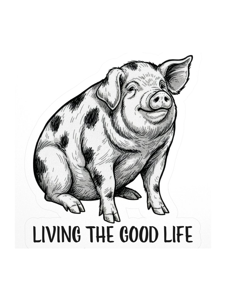 Living the Good Life — GOS Vinyl Sticker product image (1)