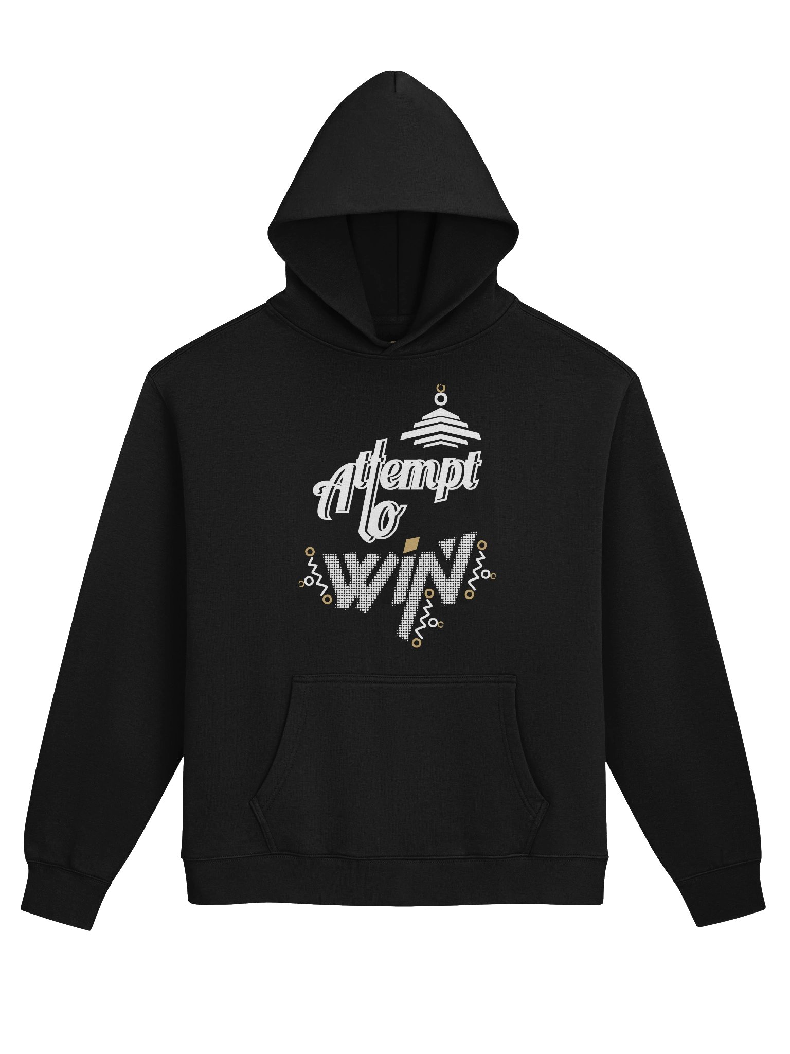 Attempt To Win Gamma Oversized Hoodie product image (2)