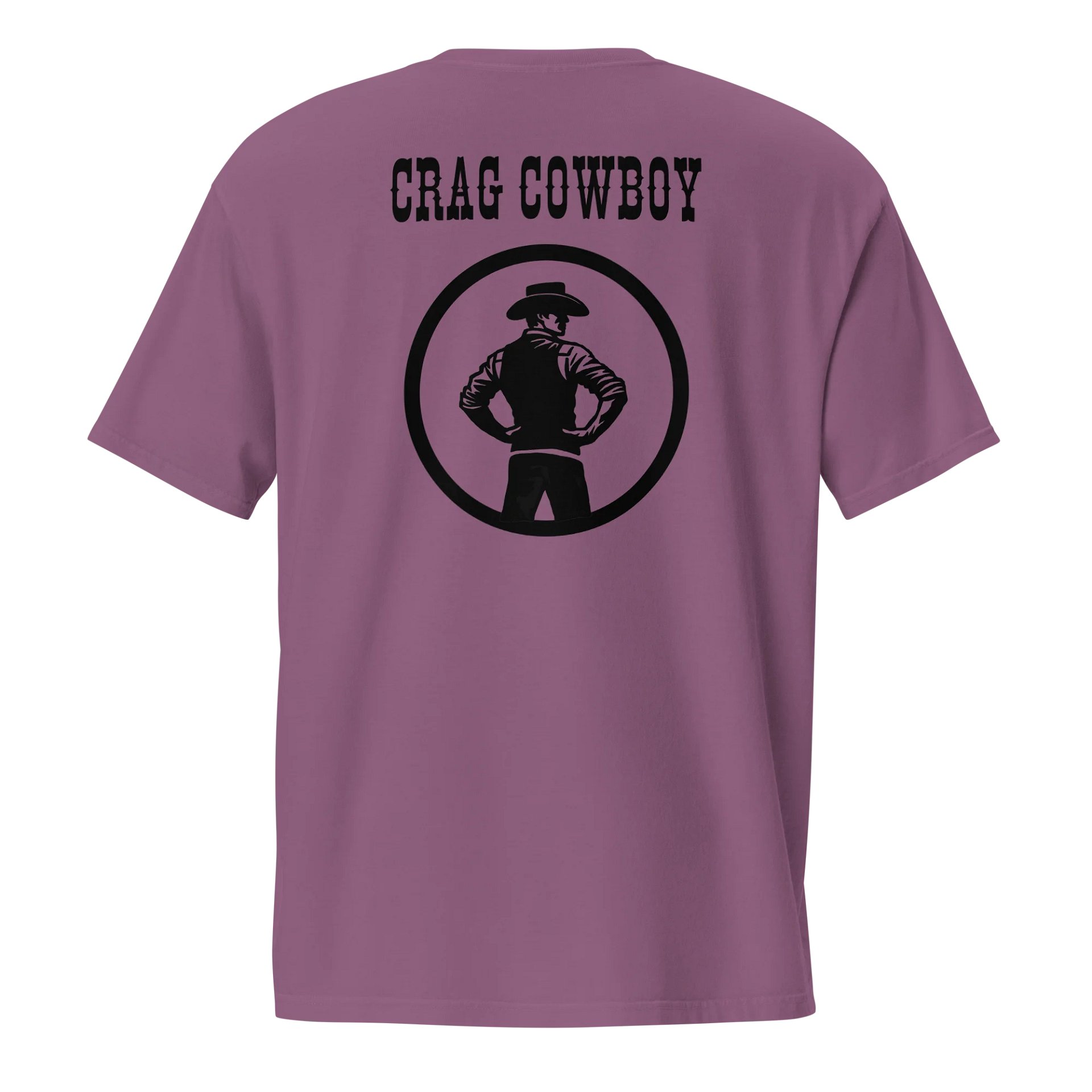 Crag Cowboy (front and back) - Pocket Tee [Unisex Sizing] product image (3)