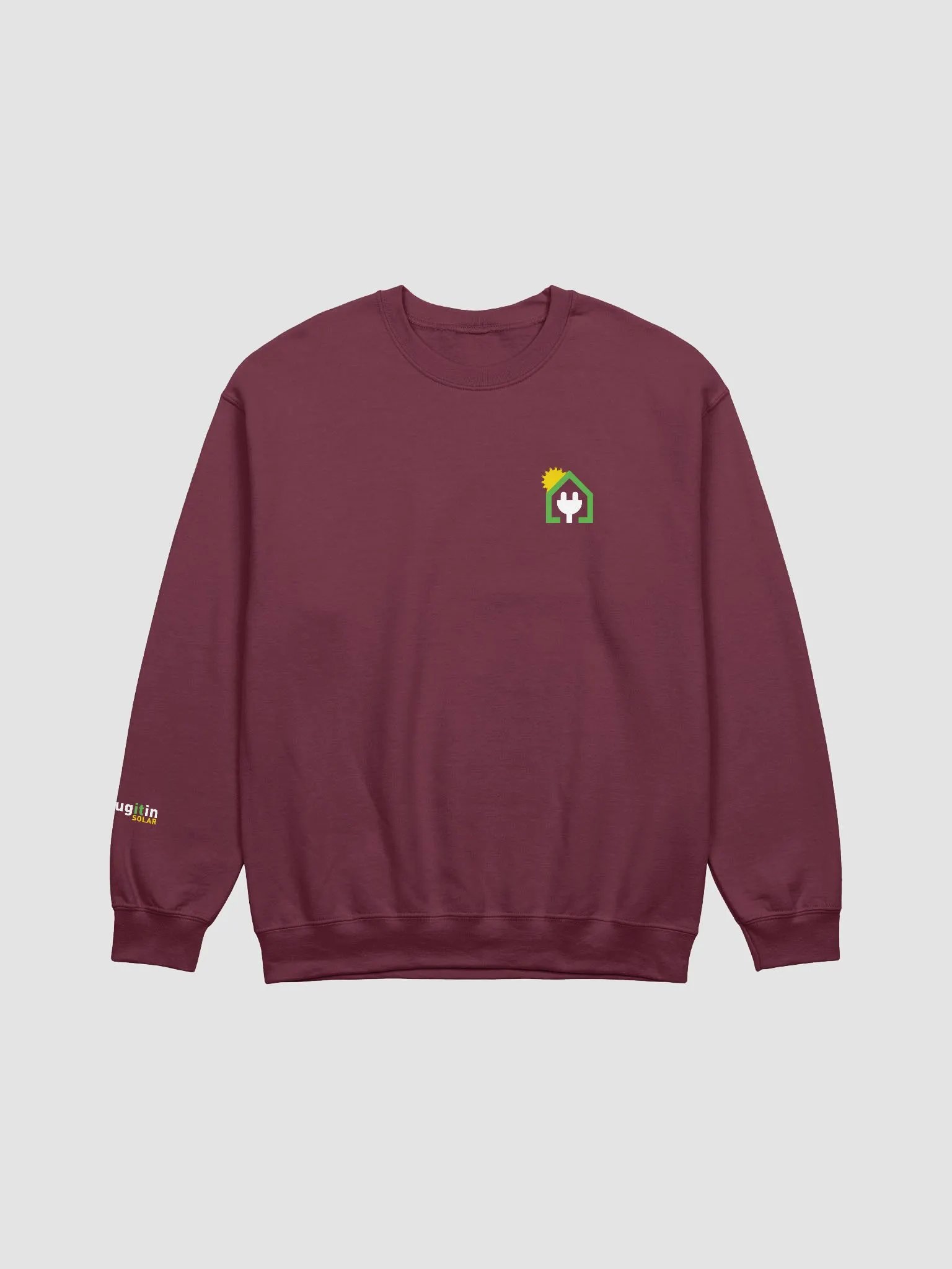 Plug It In Solar High-Quality Classic Crewneck Sweatshirt product image (9)