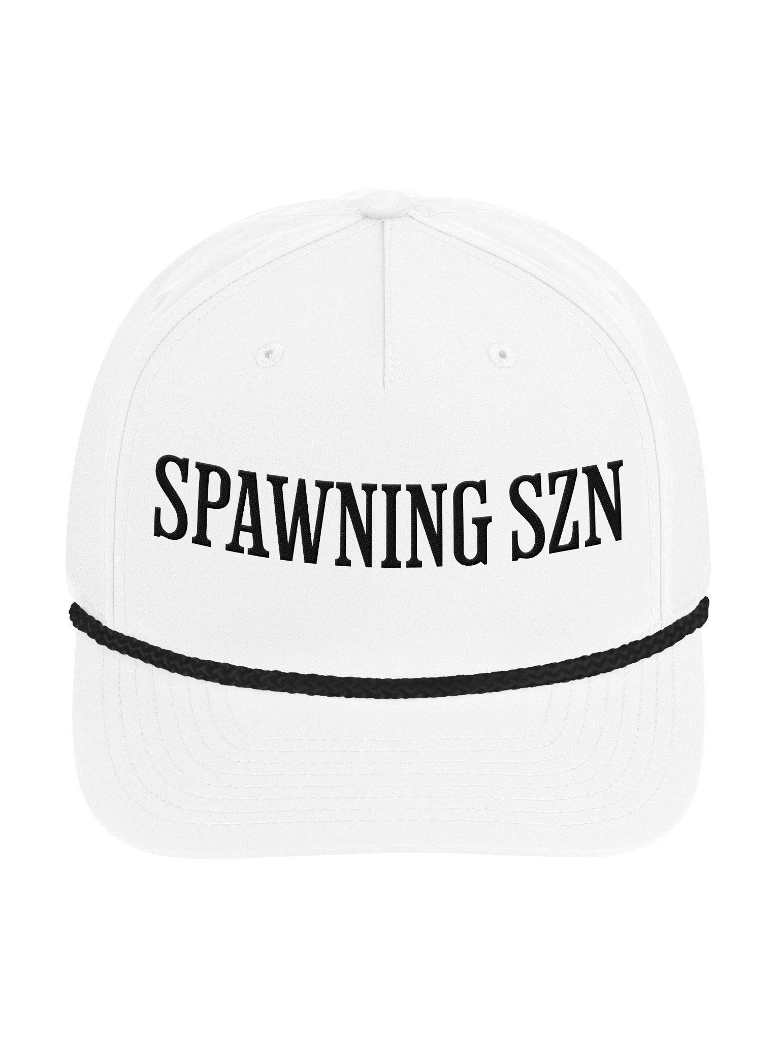 SPAWNING SZN Embroidered Rope Hat - Black Text product image (25)