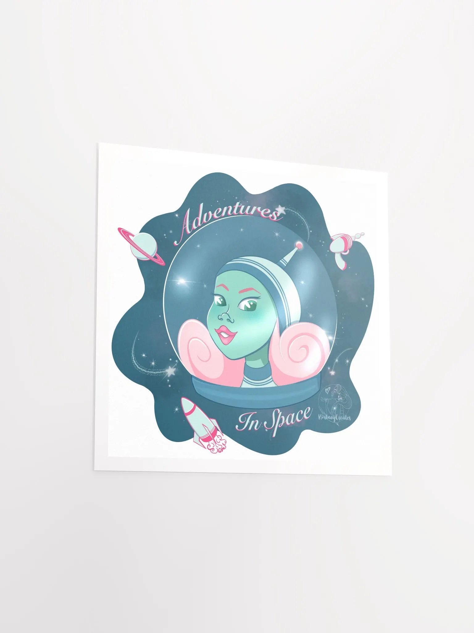 Adventures in Space Art Print product image (3)