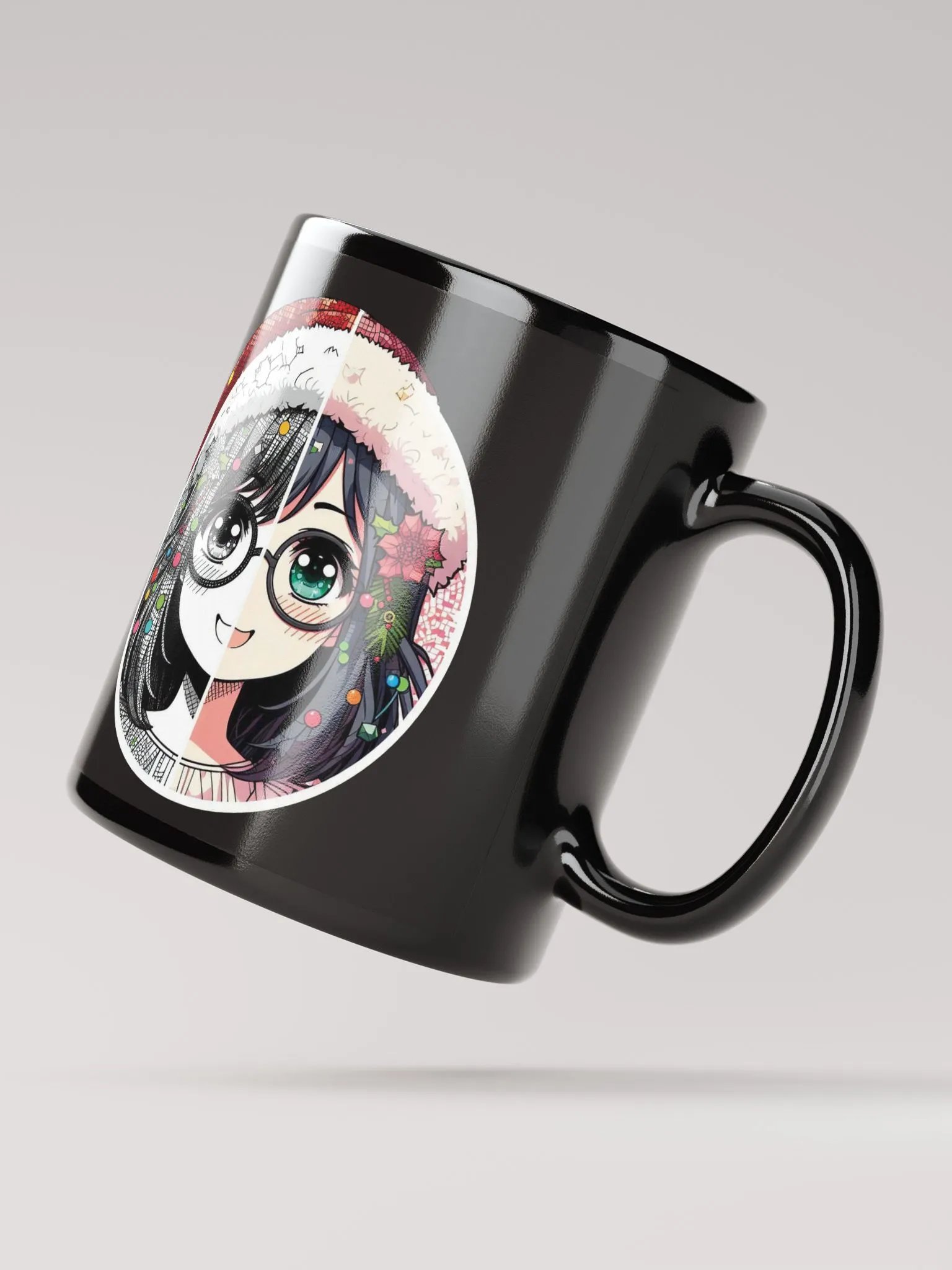 Santa Split Anime Mug product image (4)