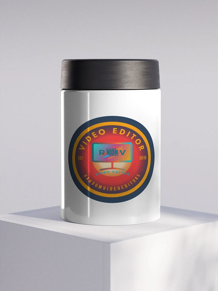 RandomVideoEditors Stainless Steel Koozie v1 product image (1)