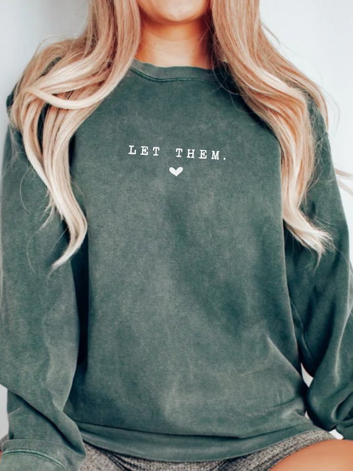 Let Them Sweatshirt product image (2)