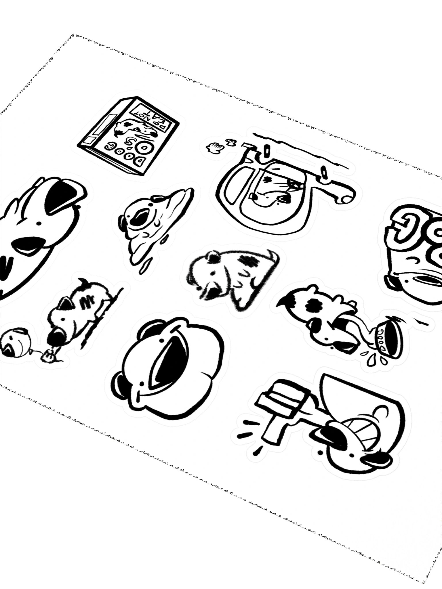 Doog Sticker Sheet product image (2)