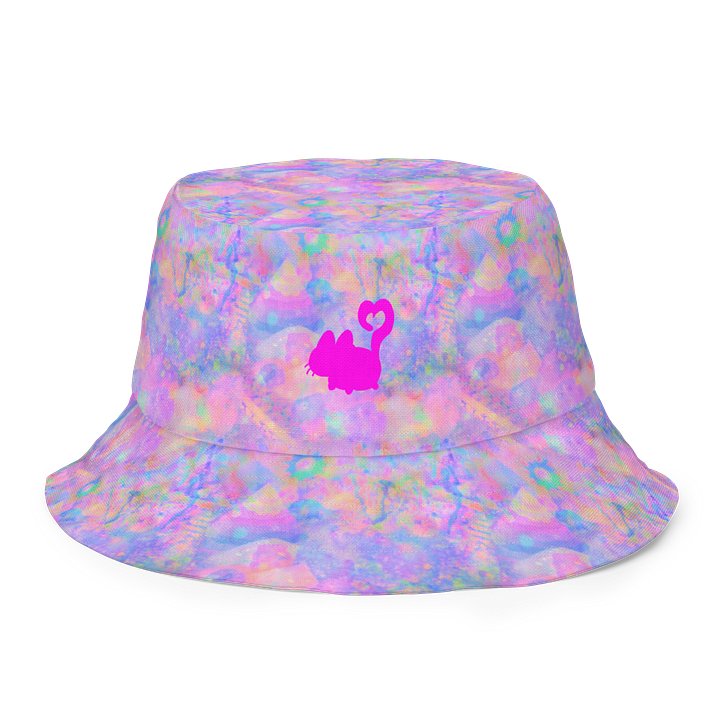 vangoggles.com reversible bucket hat (spacescape/acidrainbow) product image (1)