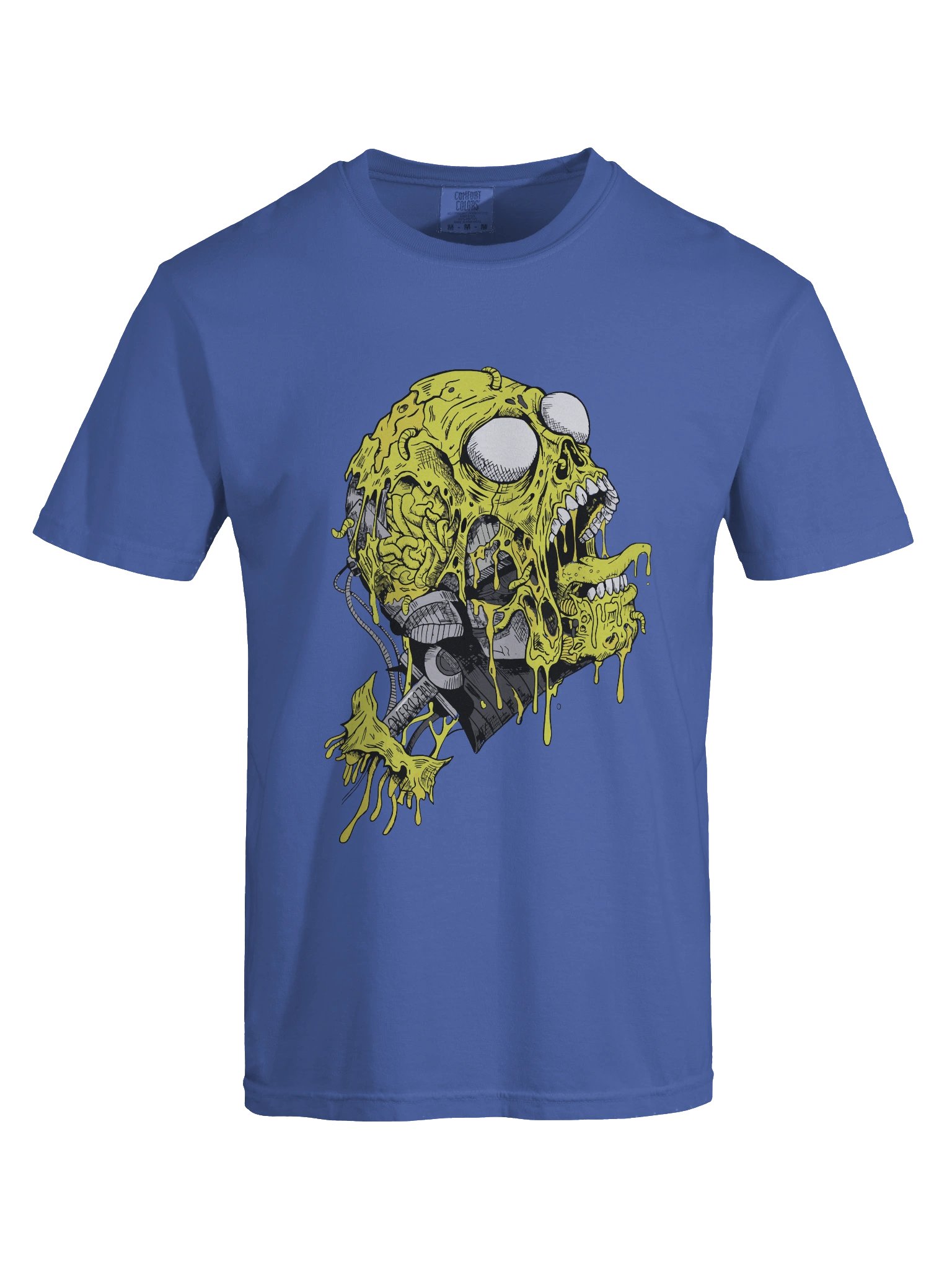 Blue Golden Zombie Tee product image (7)