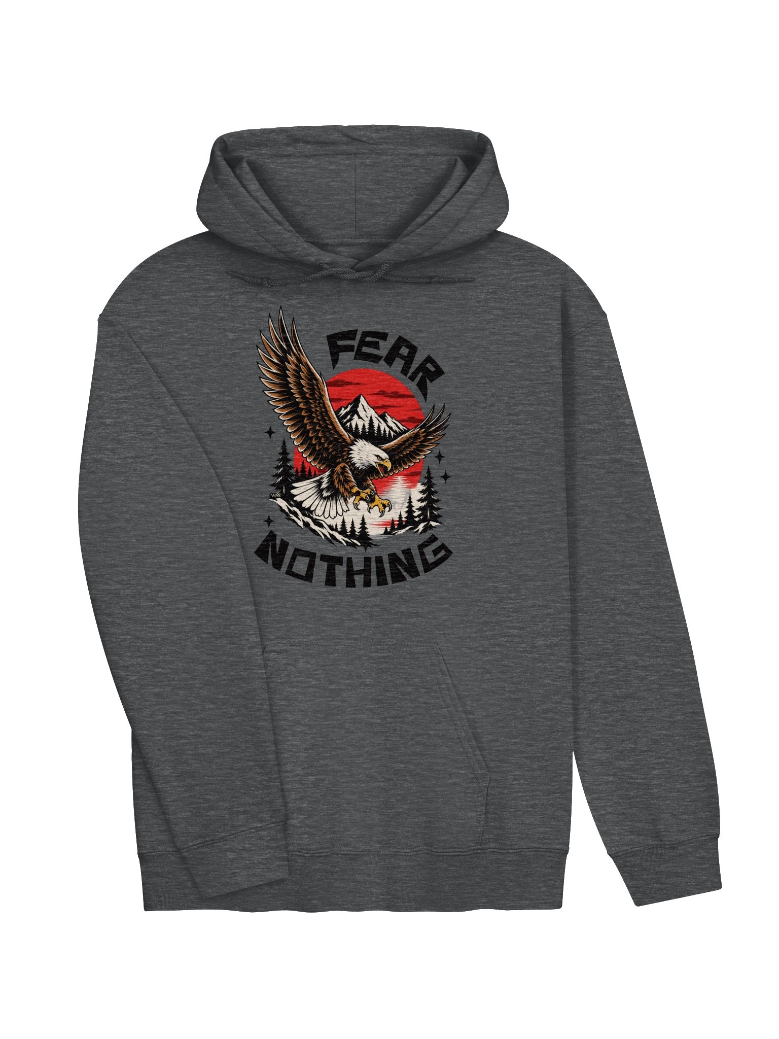 Fear Nothing - Graphic Gildan 18500 Classic Hoodie product image (14)