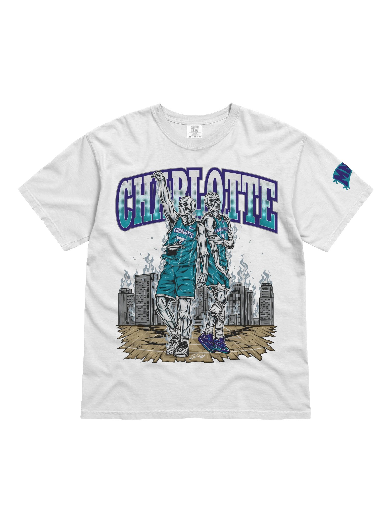 Charlotte, Welcome to Basketball Tee product image (32)