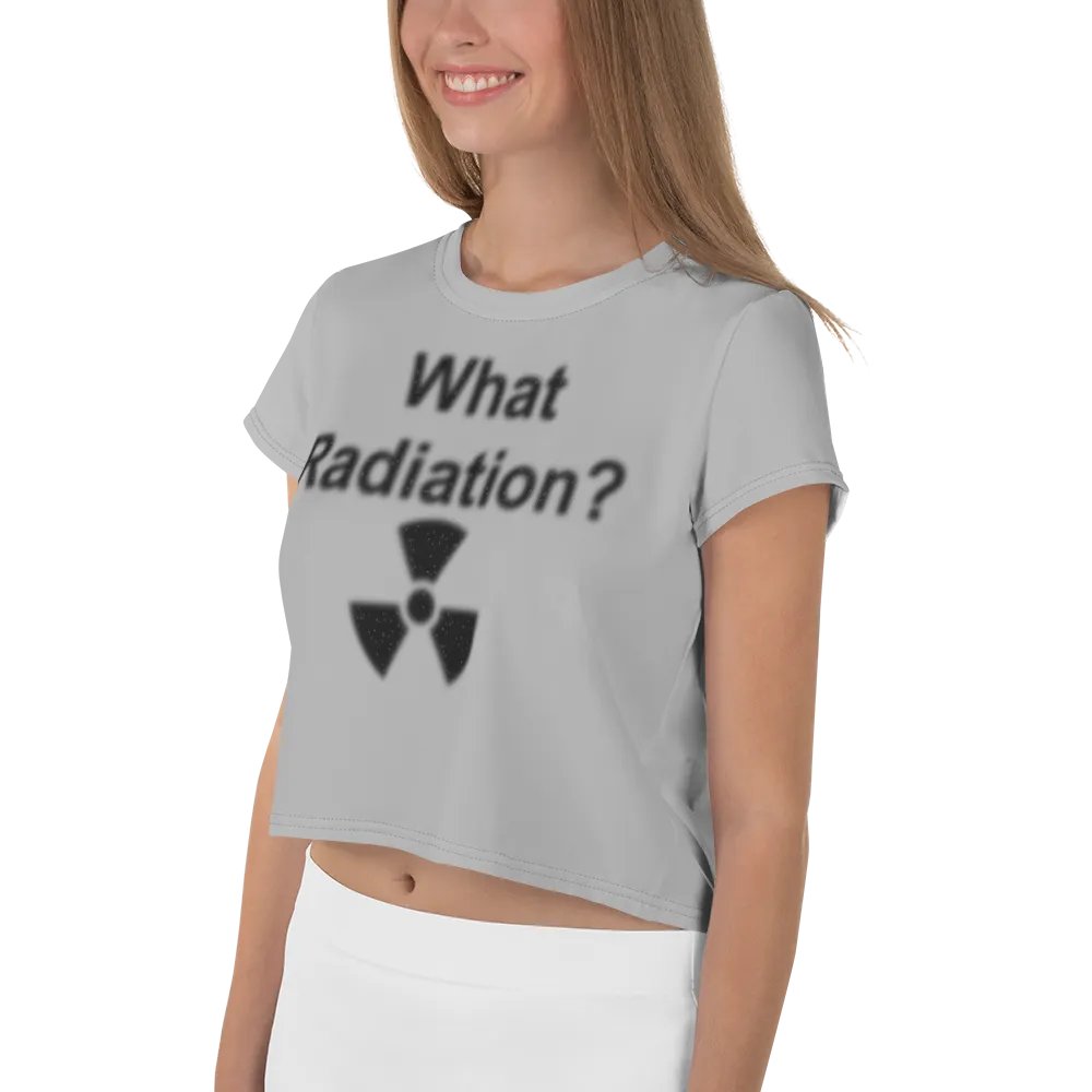 What Radiation? crop tee product image (3)