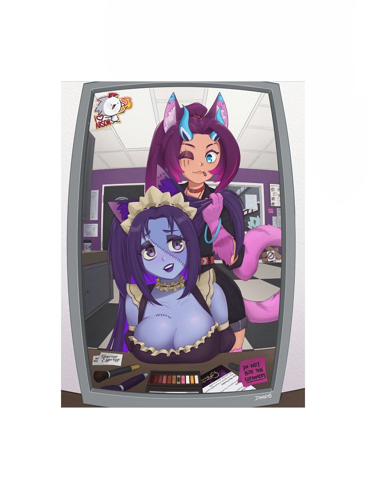 UndeadAuna x Mynx (PurrfectHaven) Poster product image (1)