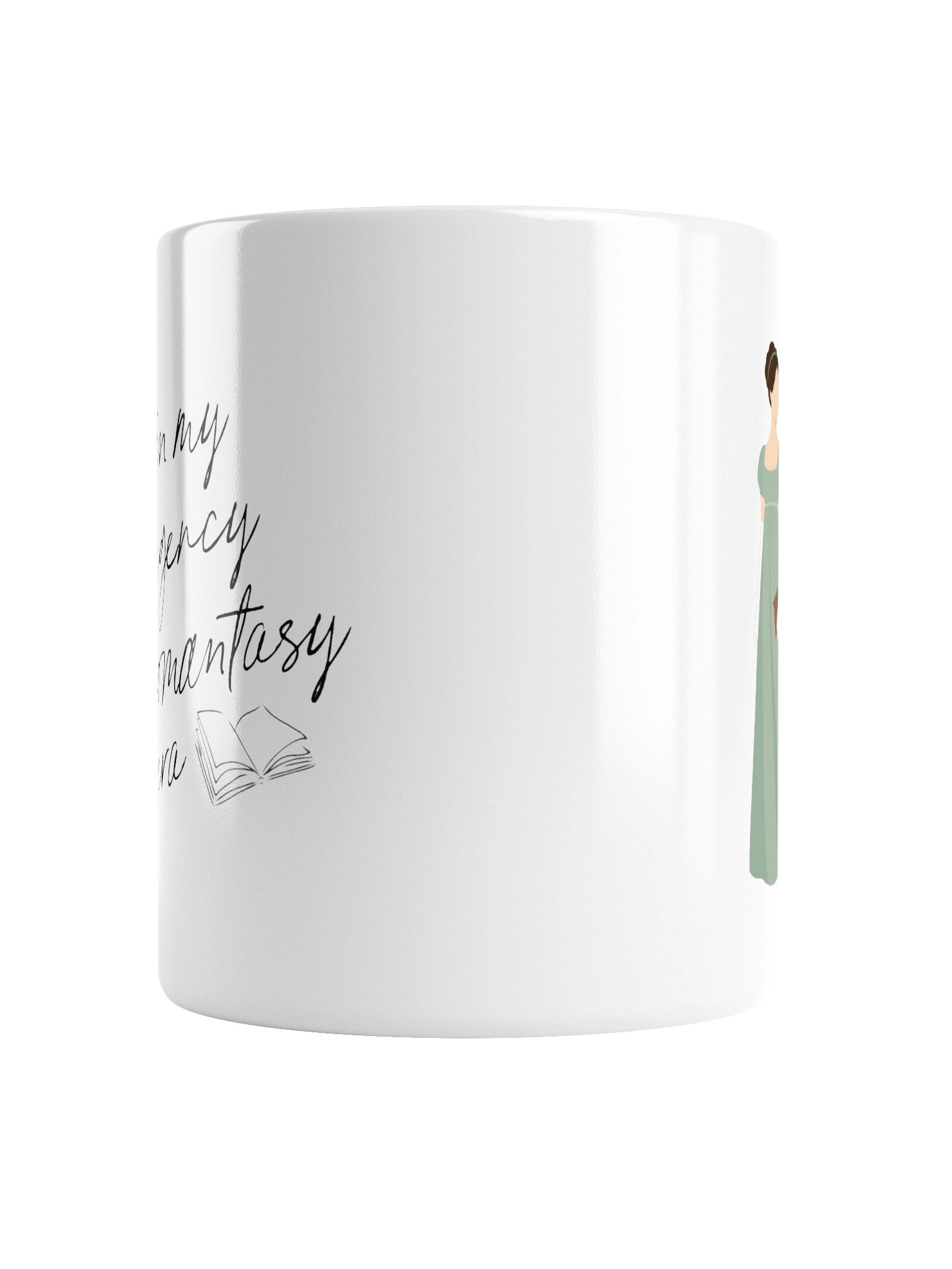 Regency Romantasy Era Mug | GREEN product image (2)