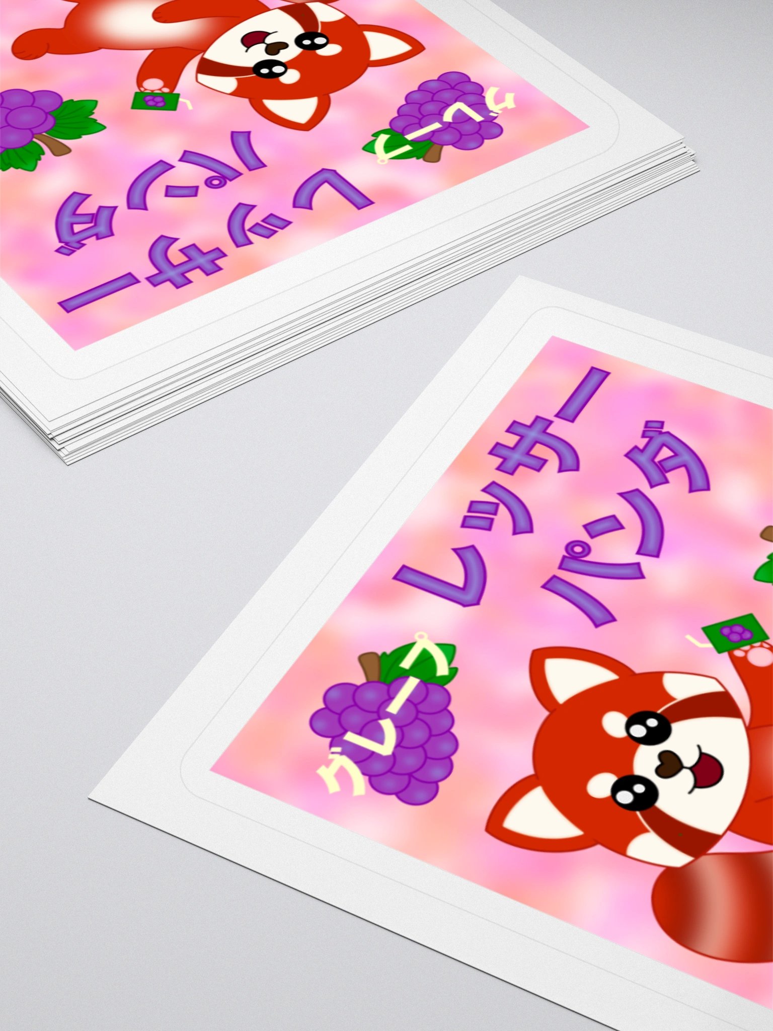 Red Panda Grape Sticker product image (4)