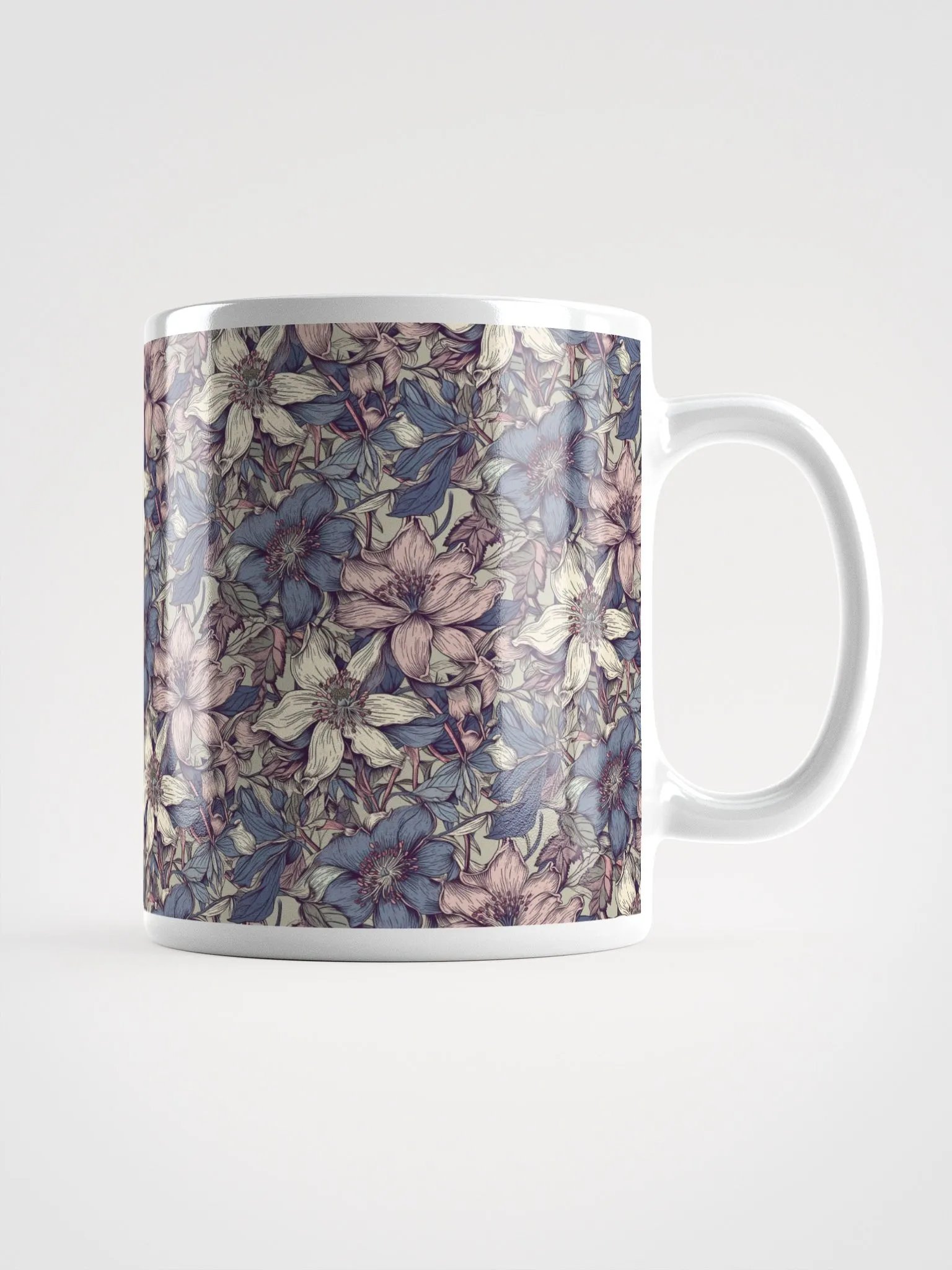 Charming Clematis Flower Mug product image (2)