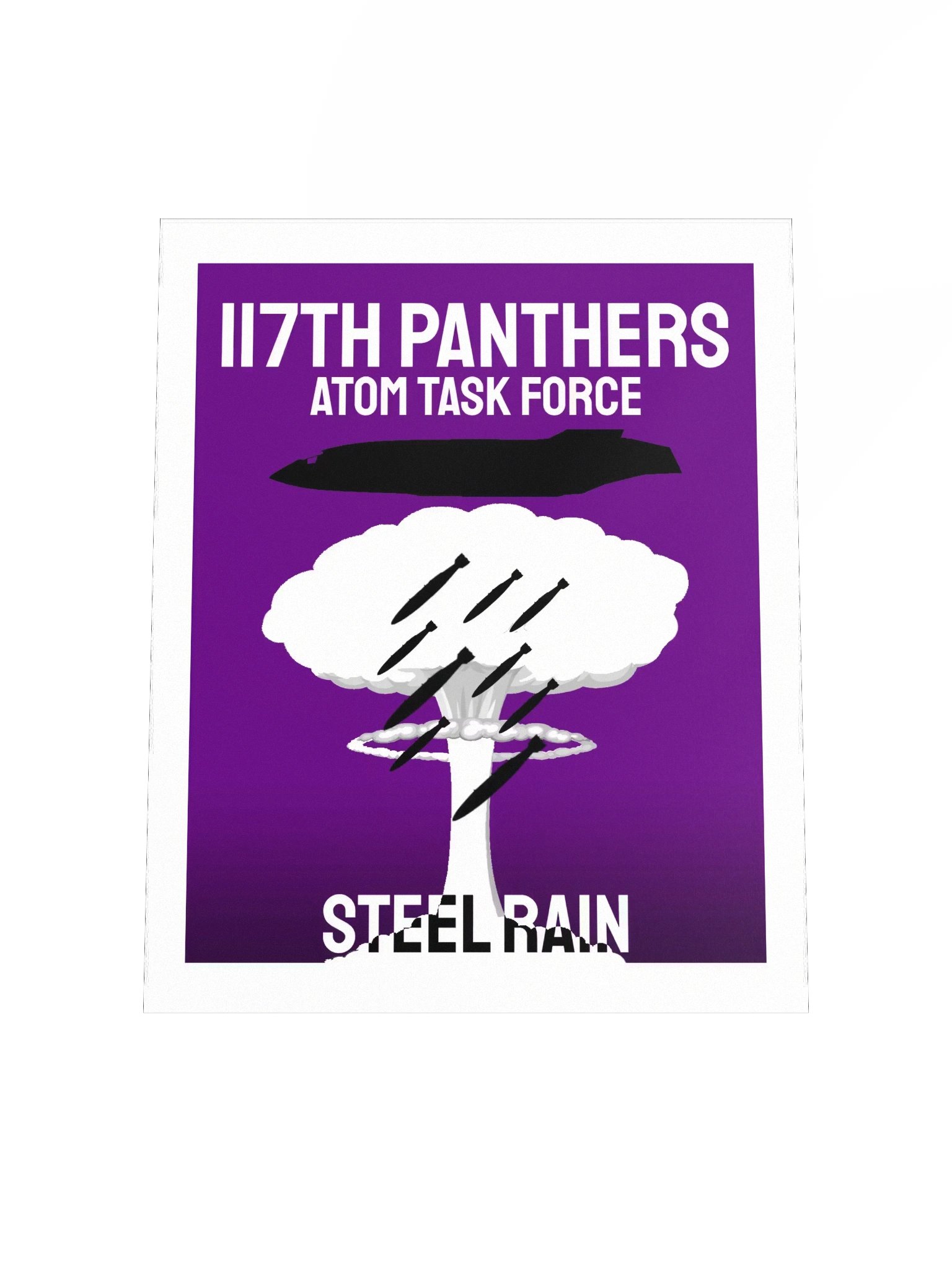 117th Panthers Steel Rain Poster product image (8)