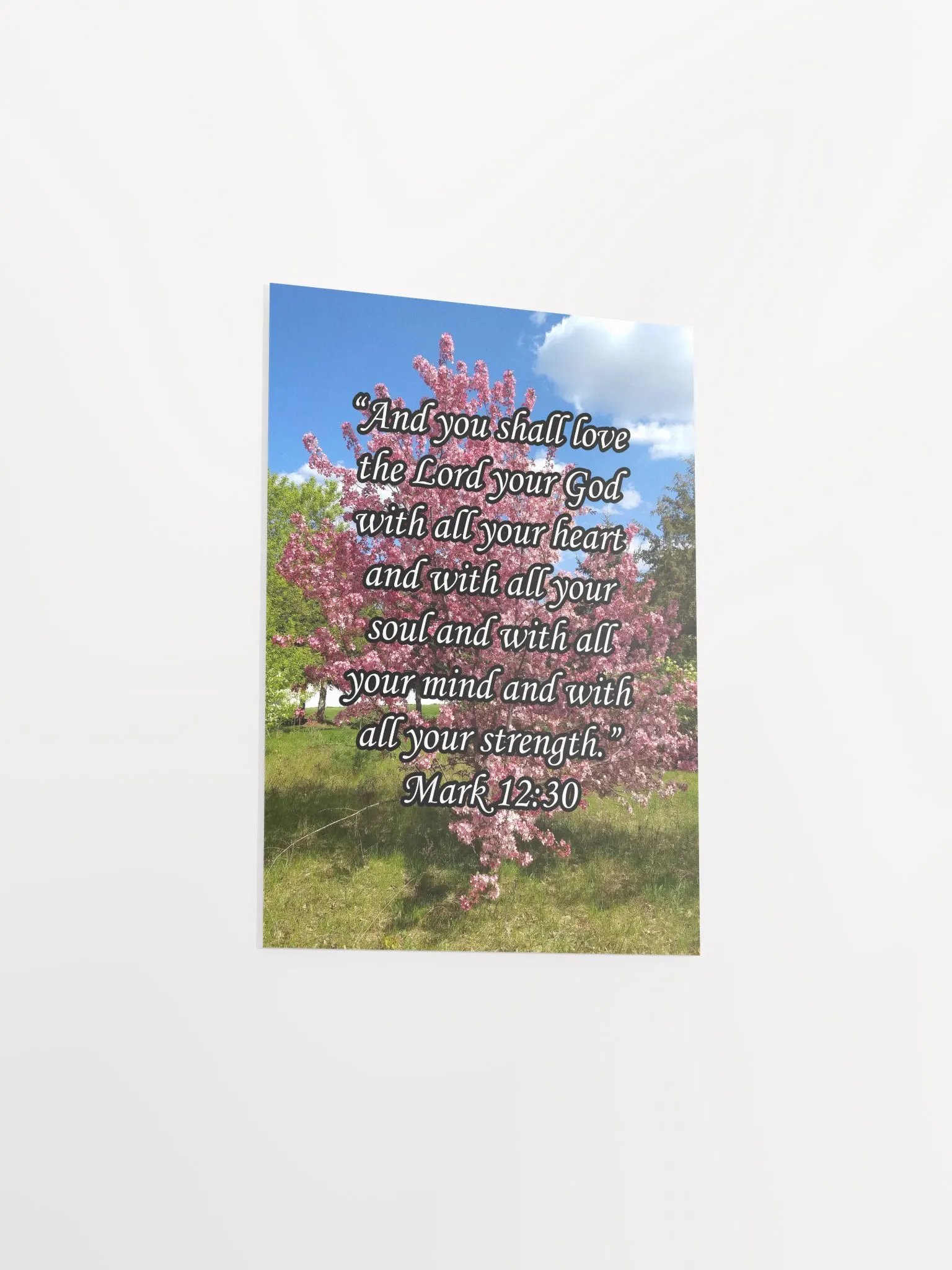 Love the Lord Your God - Print product image (6)