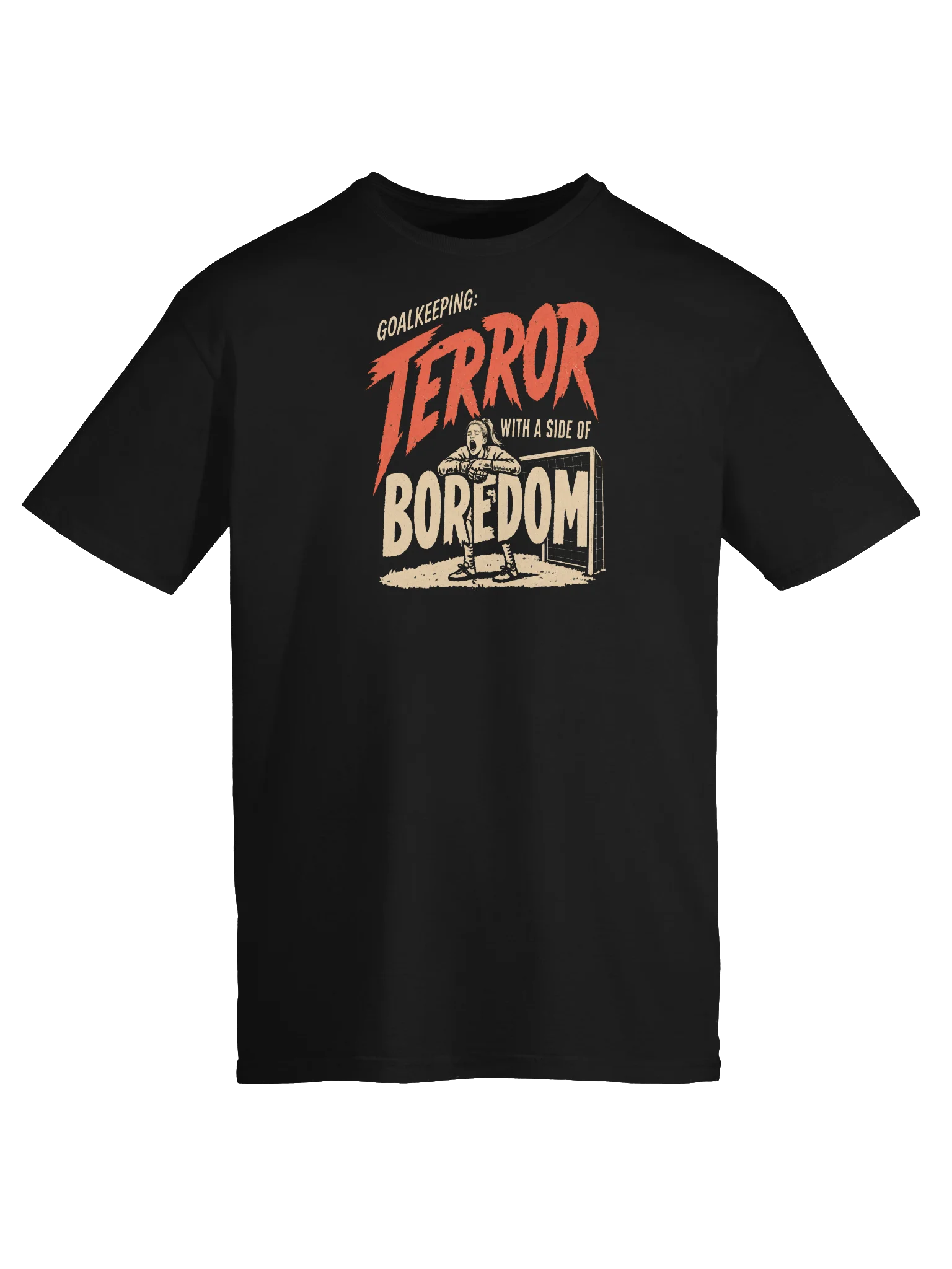 Goalkeeping: Terror & Boredom Tee product image (5)