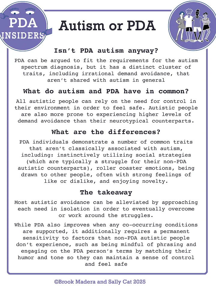 Autism or PDA? product image (1)