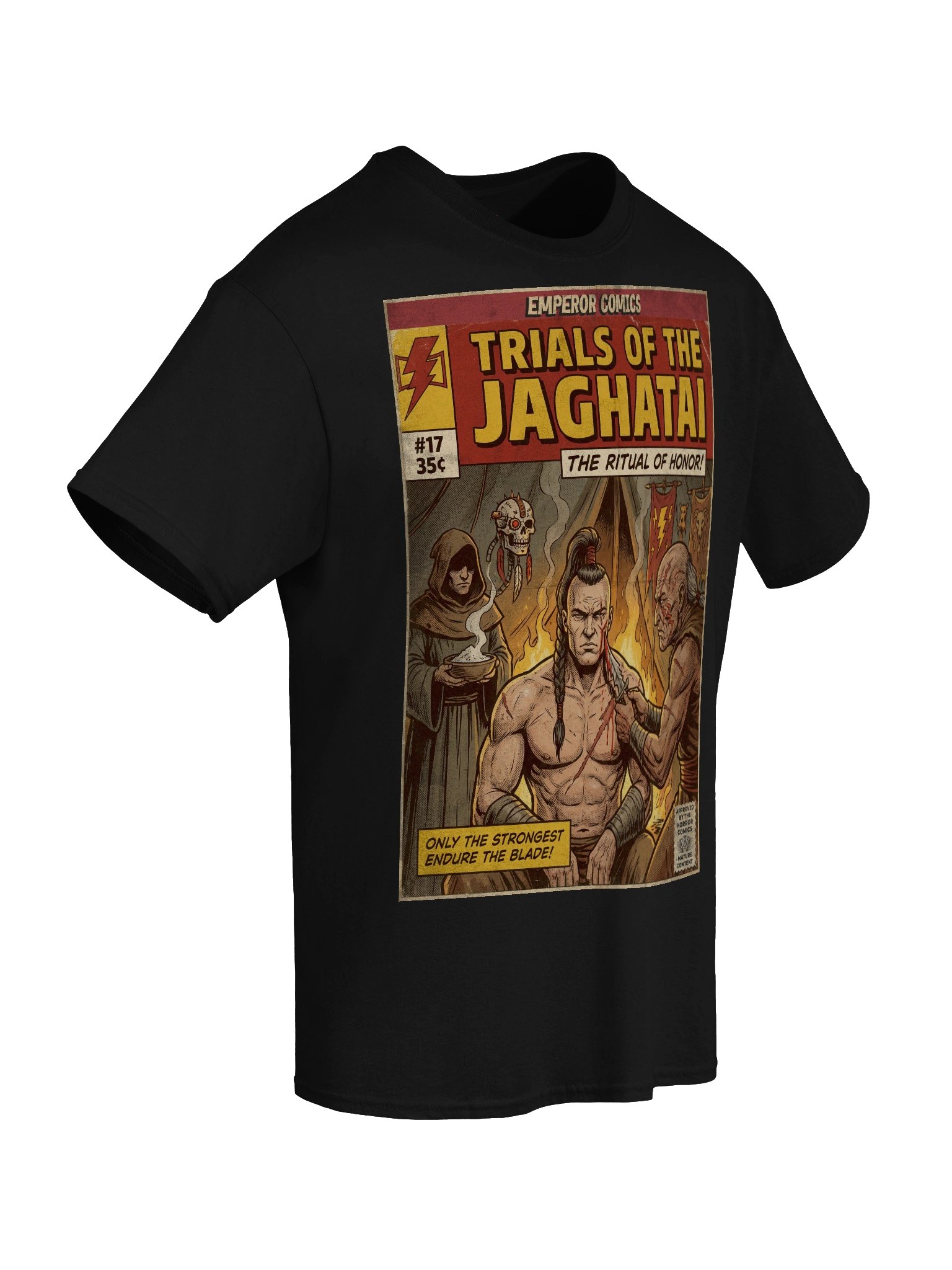 Trials of Jaghatai Comic Art T-Shirt product image (6)
