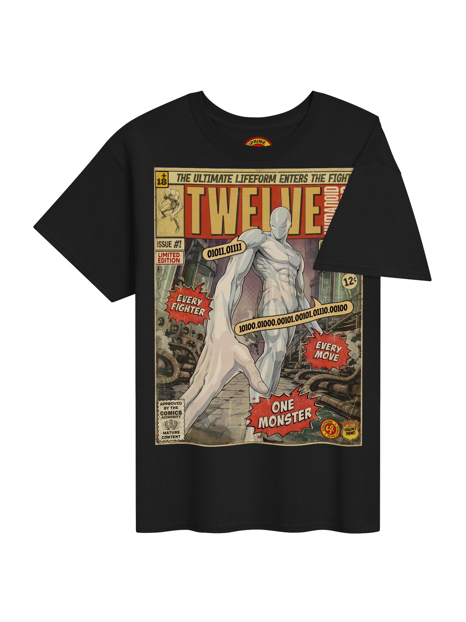 Twelve Comic Art Gaming T-Shirt product image (4)