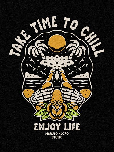 “ TAKE TIME TO CHILL ”
Premade Design Available for Sale ✅

• Exclusive — sold to one buyer only
• Text & colors can be adjus...